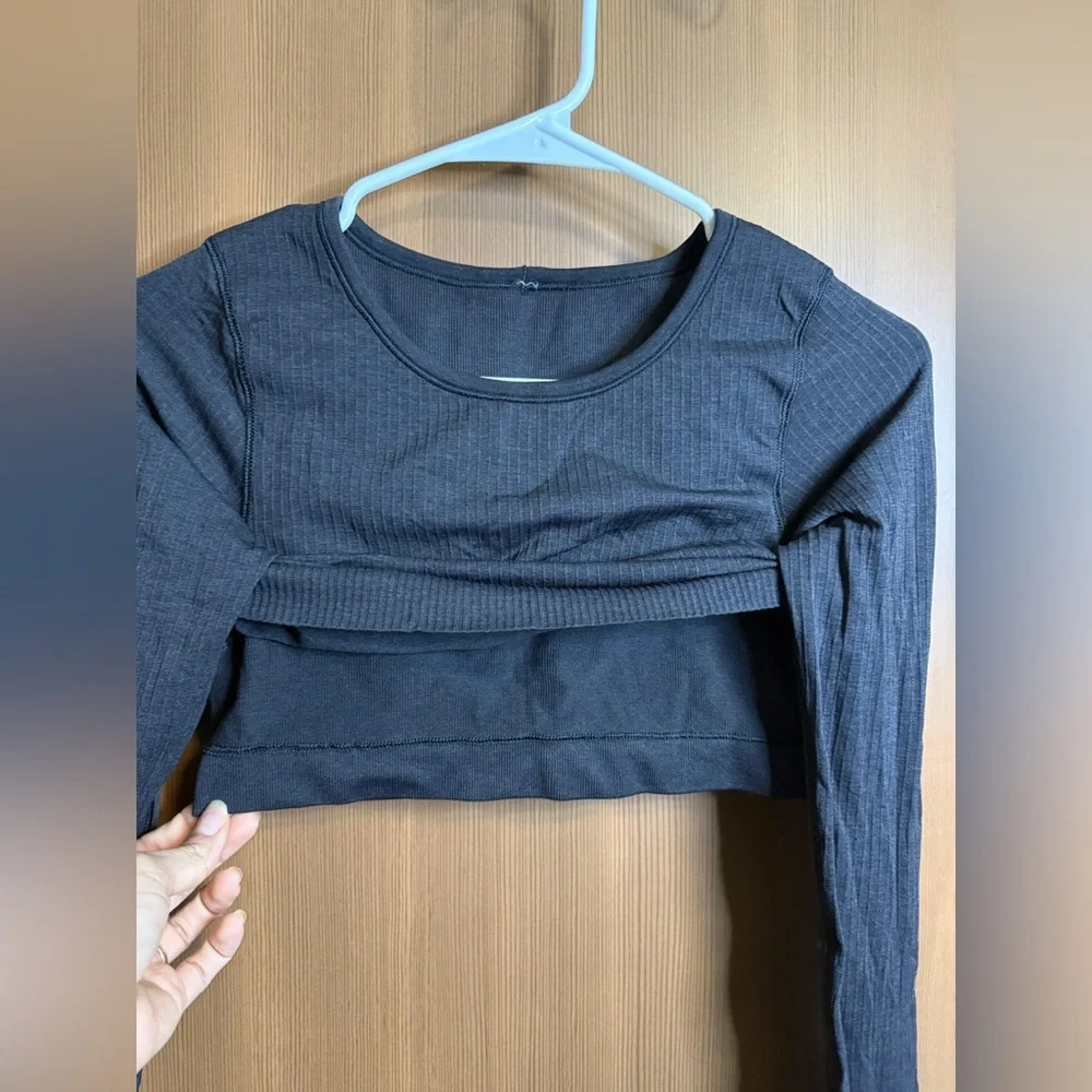 Lululemon Women's Ebb to Street Long-Sleeve Shirt size: 6